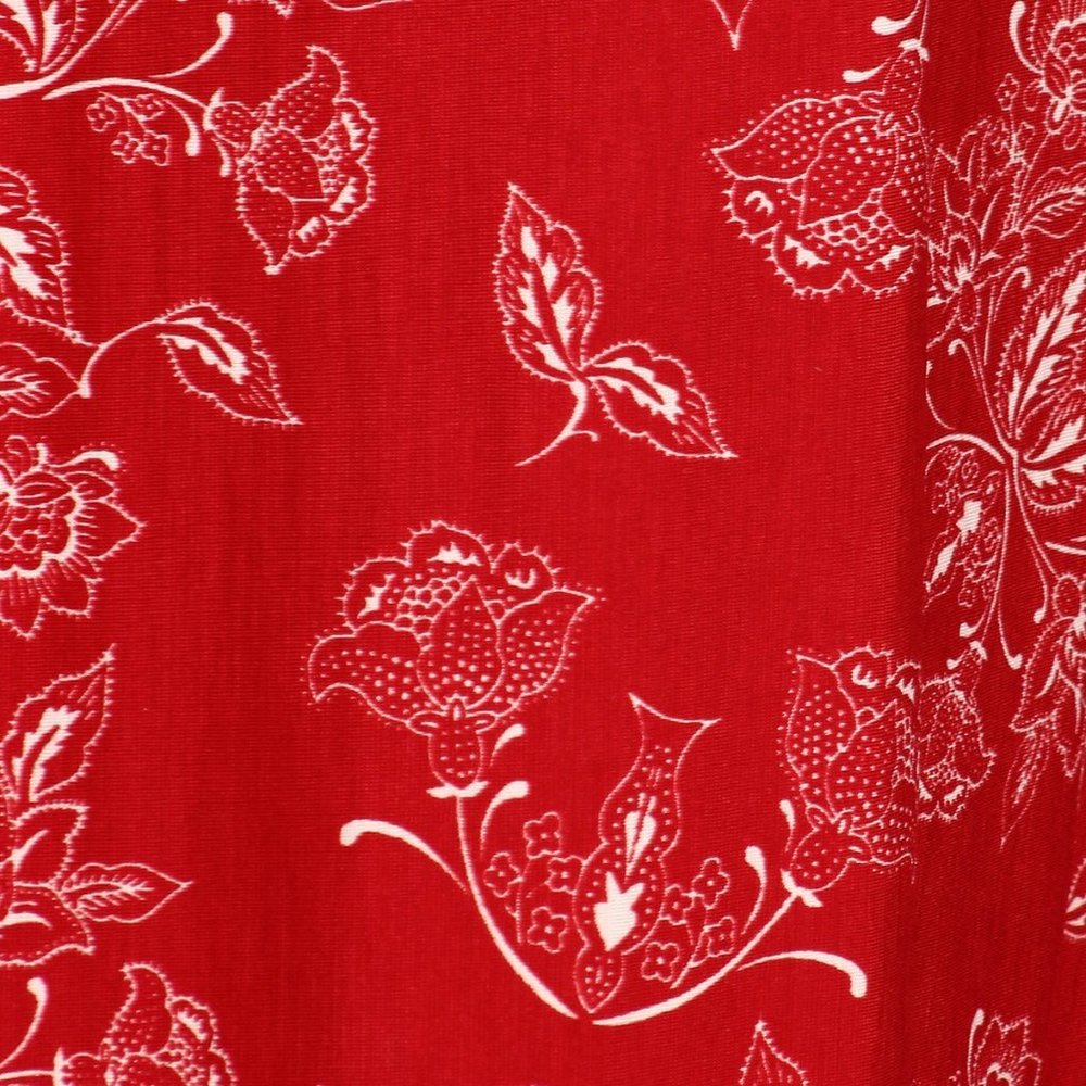 PLUS Red Boho Chic Empire Waste Maxi Dress Floral - Picture 3 of 5